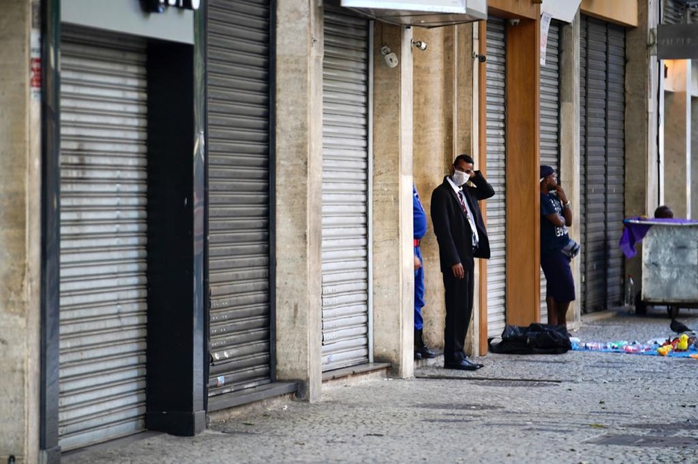 Sob quarentena, com�rcio do Rio tem o pior resultado da hist�ria, apontam  entidades do setor | G1