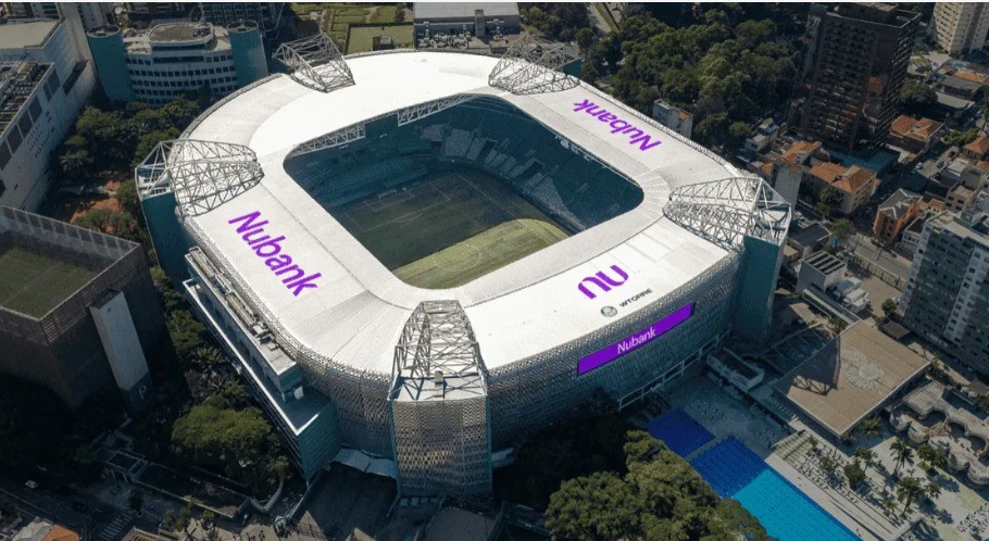 Nubank adquire naming rights do estádio do Palmeiras; nome será escolhido pela torcida