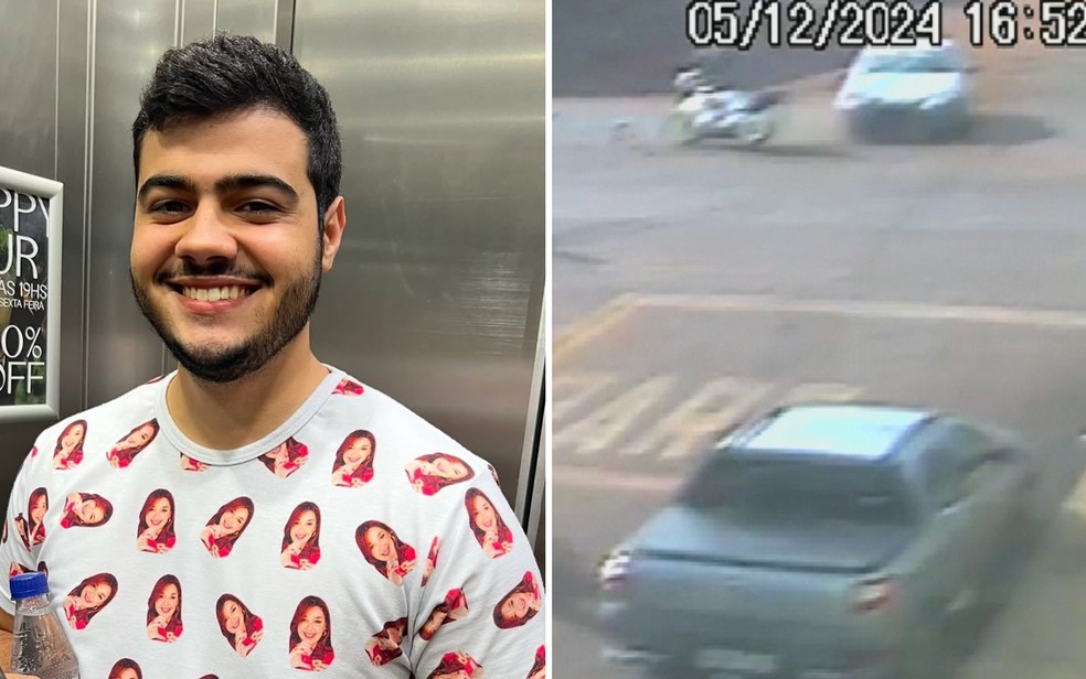 Thiago Teixeira, estudante morto em acidente, em Mineiros  Foto: Reproduo/Redes Sociais