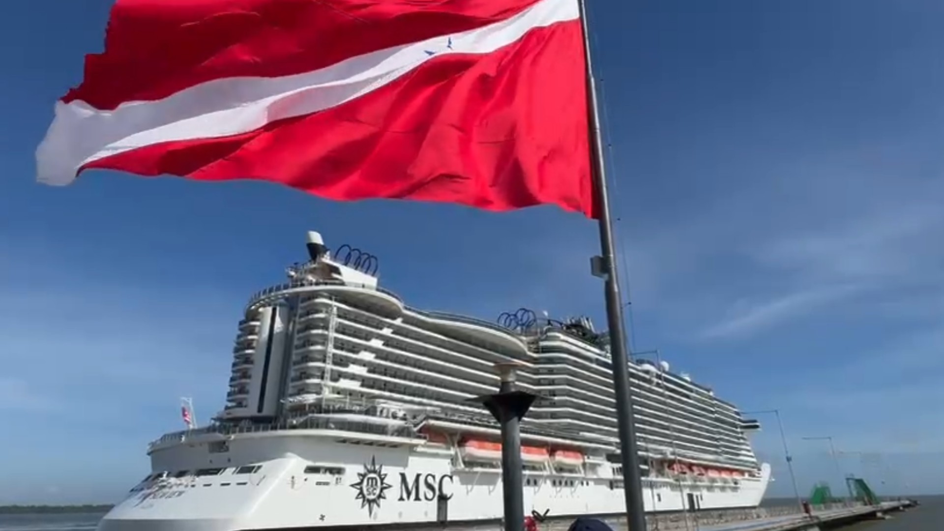 Navios de cruzeiro chegam da Europa a Belém para hospedar delegações da COP 30