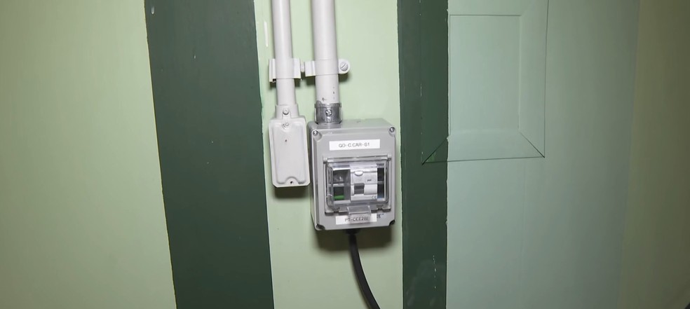 carregador de carro elétrico. — Foto: Reprodução/ TV Globo