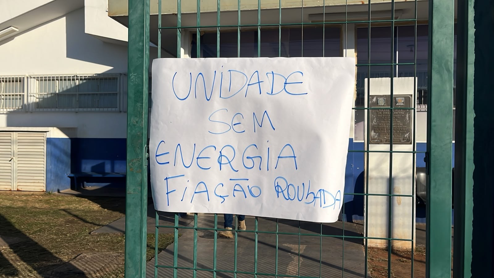 Furto de fios de cobre deixa unidade de saúde sem energia e afeta atendimentos em Bauru