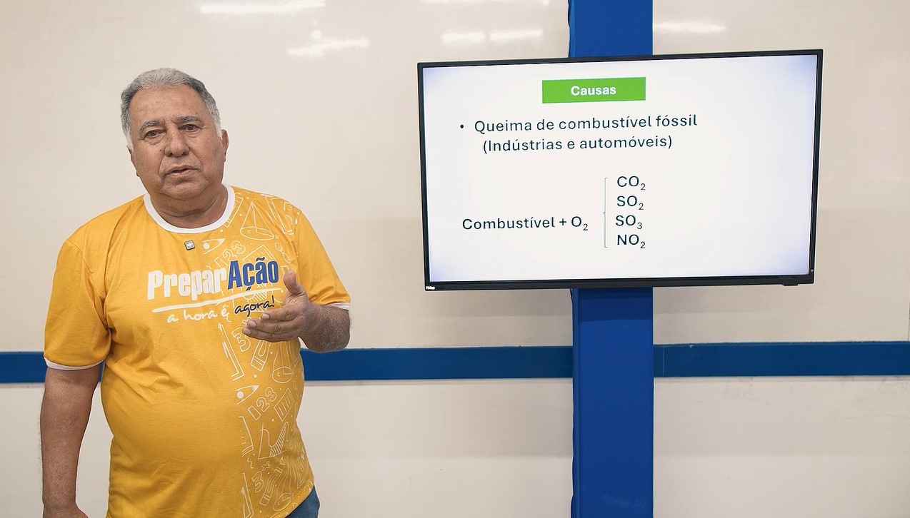 Preparação Enem: professor de Química explica sobre chuva ácida