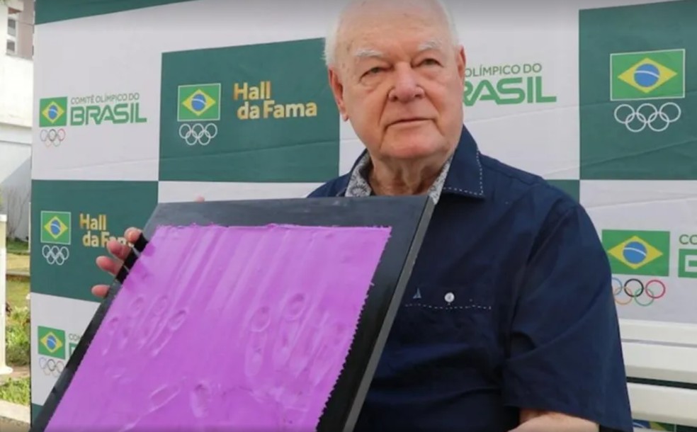 Wlamir Marques, ídolo do basquete brasileiro — Foto: Rômulo Simões/COB