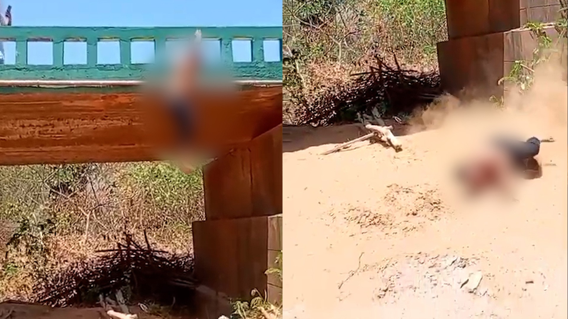 VÍDEO: menino de 12 anos pula de ponte após desafio de colegas e lesiona coluna no Piauí