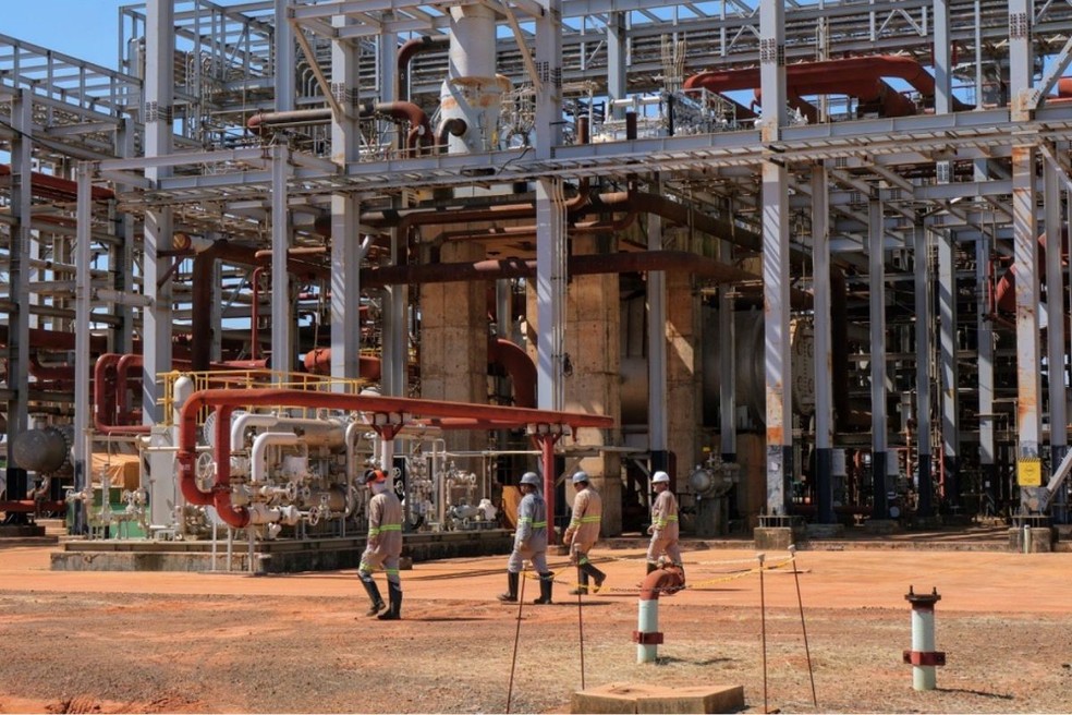 Fábrica de fertilizantes deve ser entregue em 2029 — Foto: Petrobras