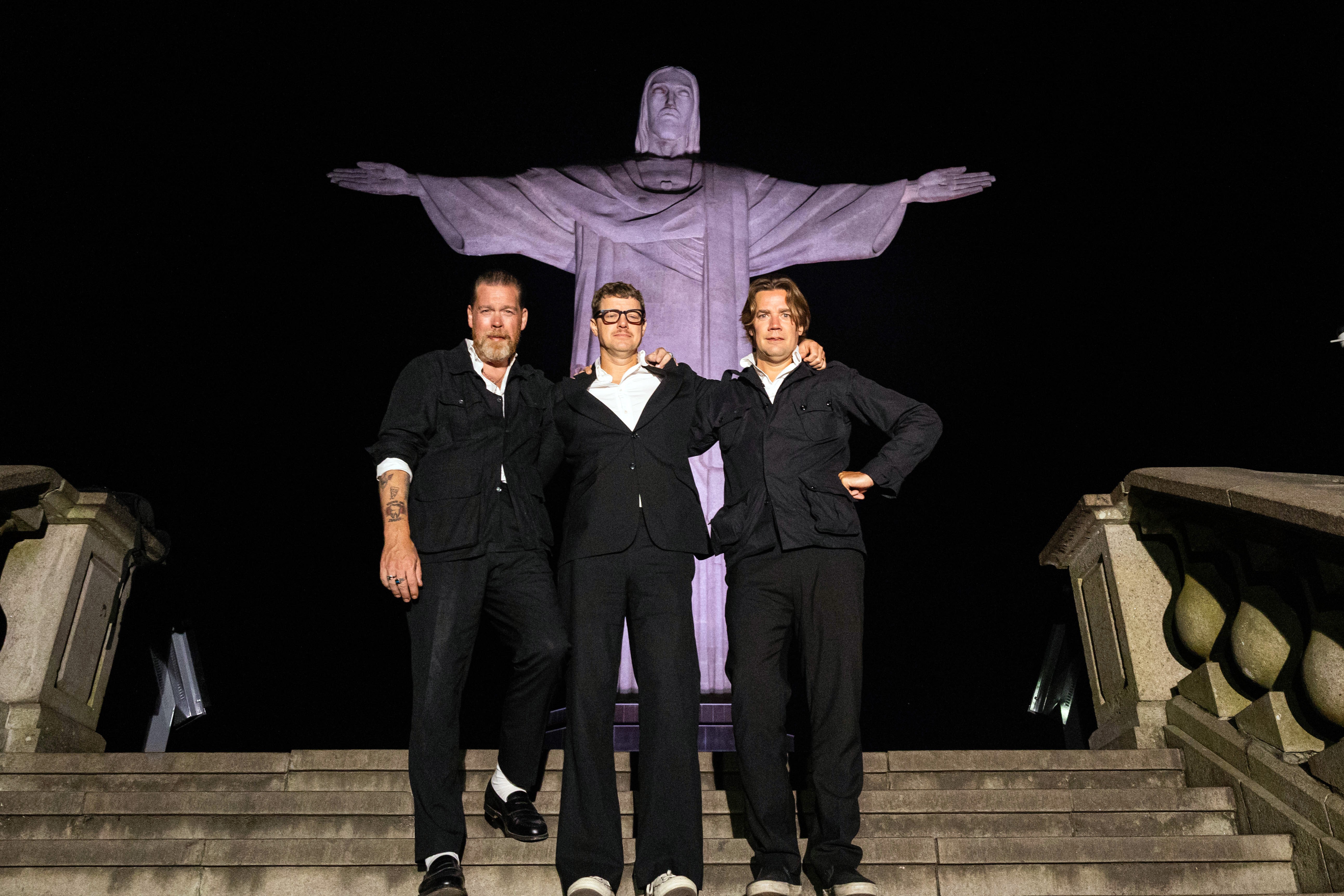The Hives vai ao Cristo Redentor e à Praia de Ipanema antes de show no Rock in Rio