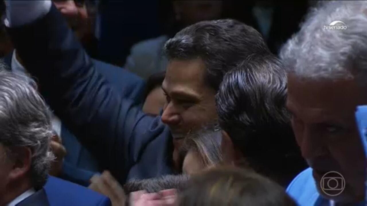 Alcolumbre volta à presidência do Senado 
