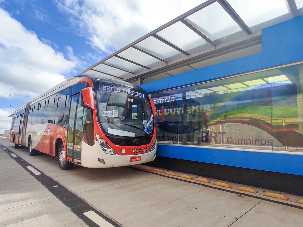 Ônibus BRT Campo Grande em Campinas