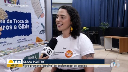 Festa Literária do Sesc realiza 'batalha' com declamação de poesias