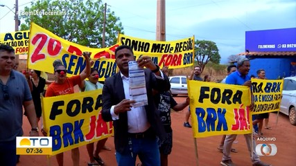 BRK é multada em mais de R$ 195 mil após queixas por falta de água em bairros de Palmas