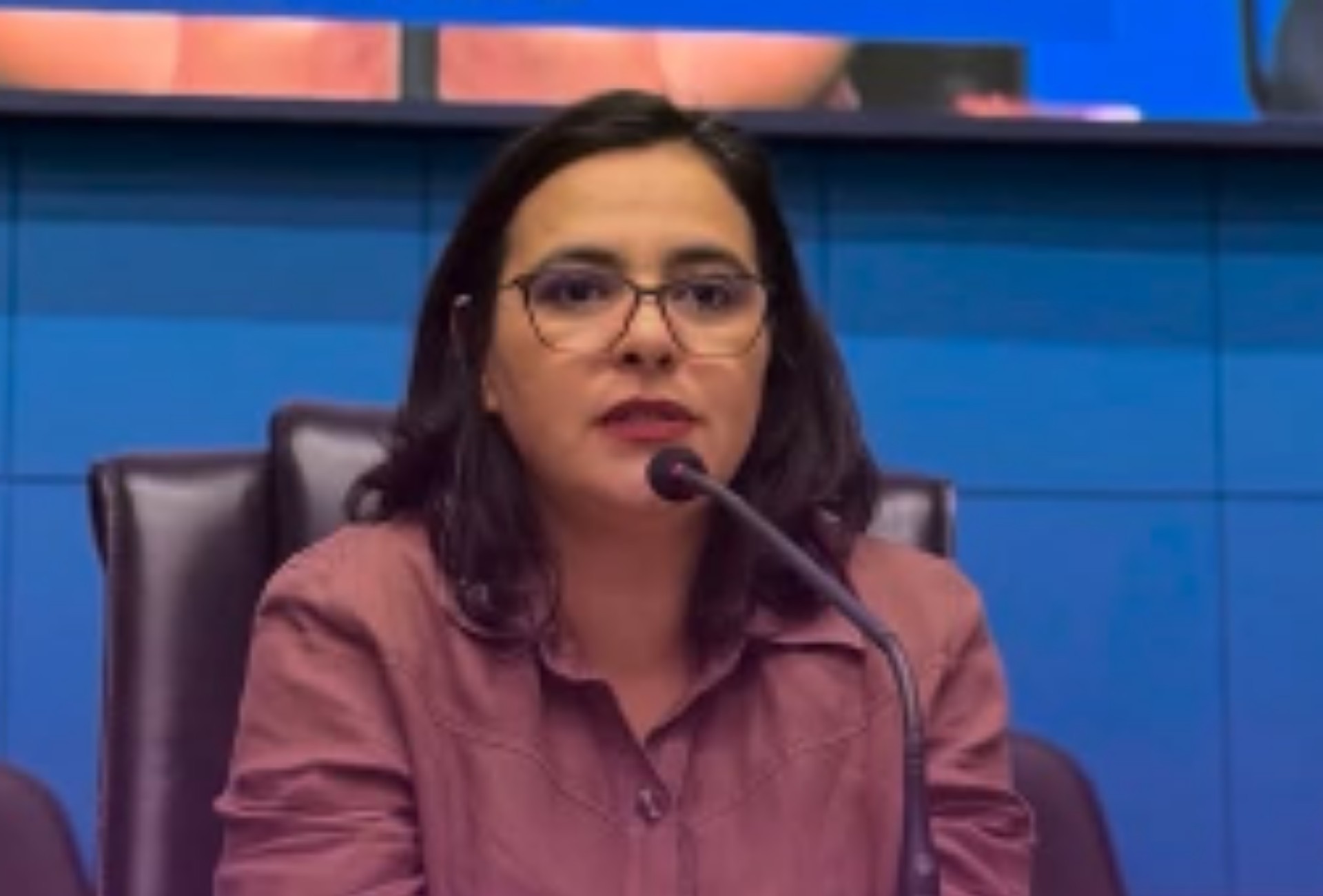 Deputada posta vídeo e denuncia ameaça de morte recebida no WhatsApp