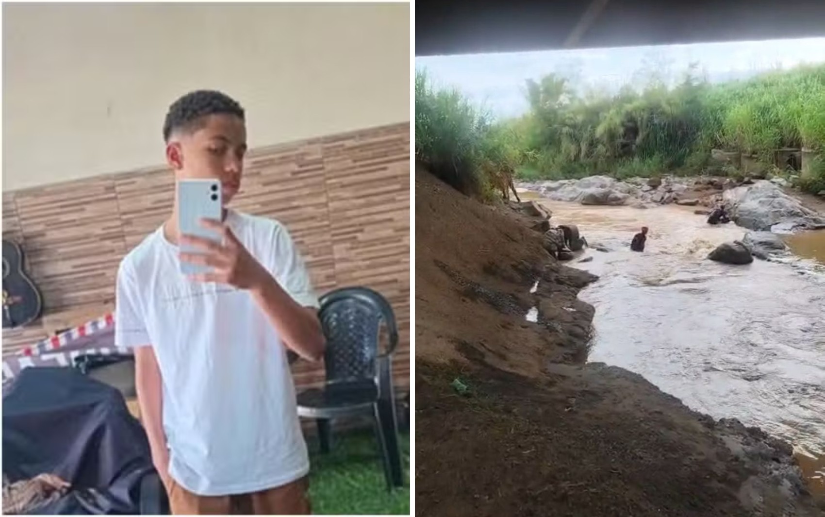 Encontrado corpo de adolescente que foi arrastado por enxurrada no Córrego das Antas