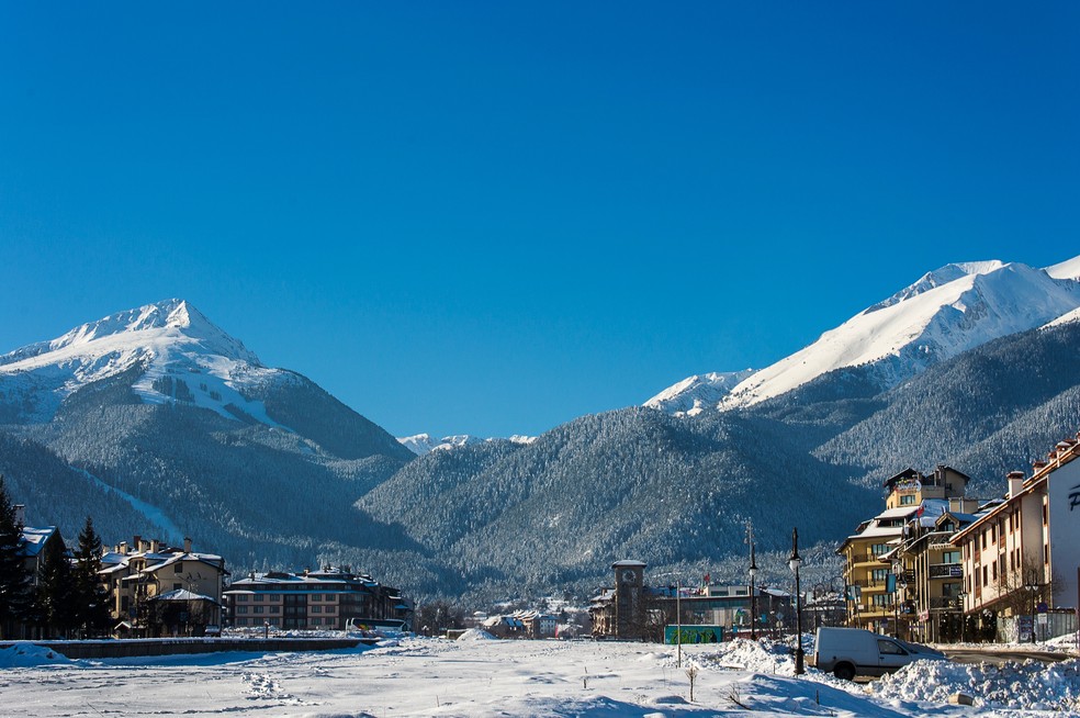 Bansko, na Bulgria  Foto: Bansko ski resort/Wikipedia