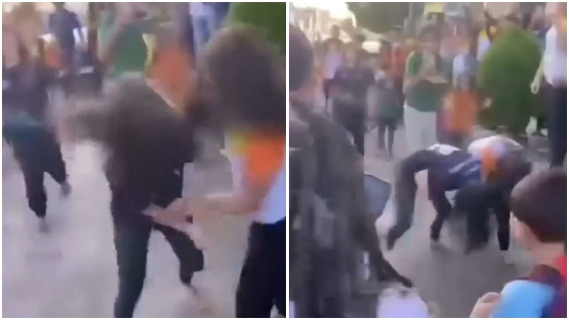 Estudante perfura outra adolescente em briga na saída de escola em Fortaleza; vídeo