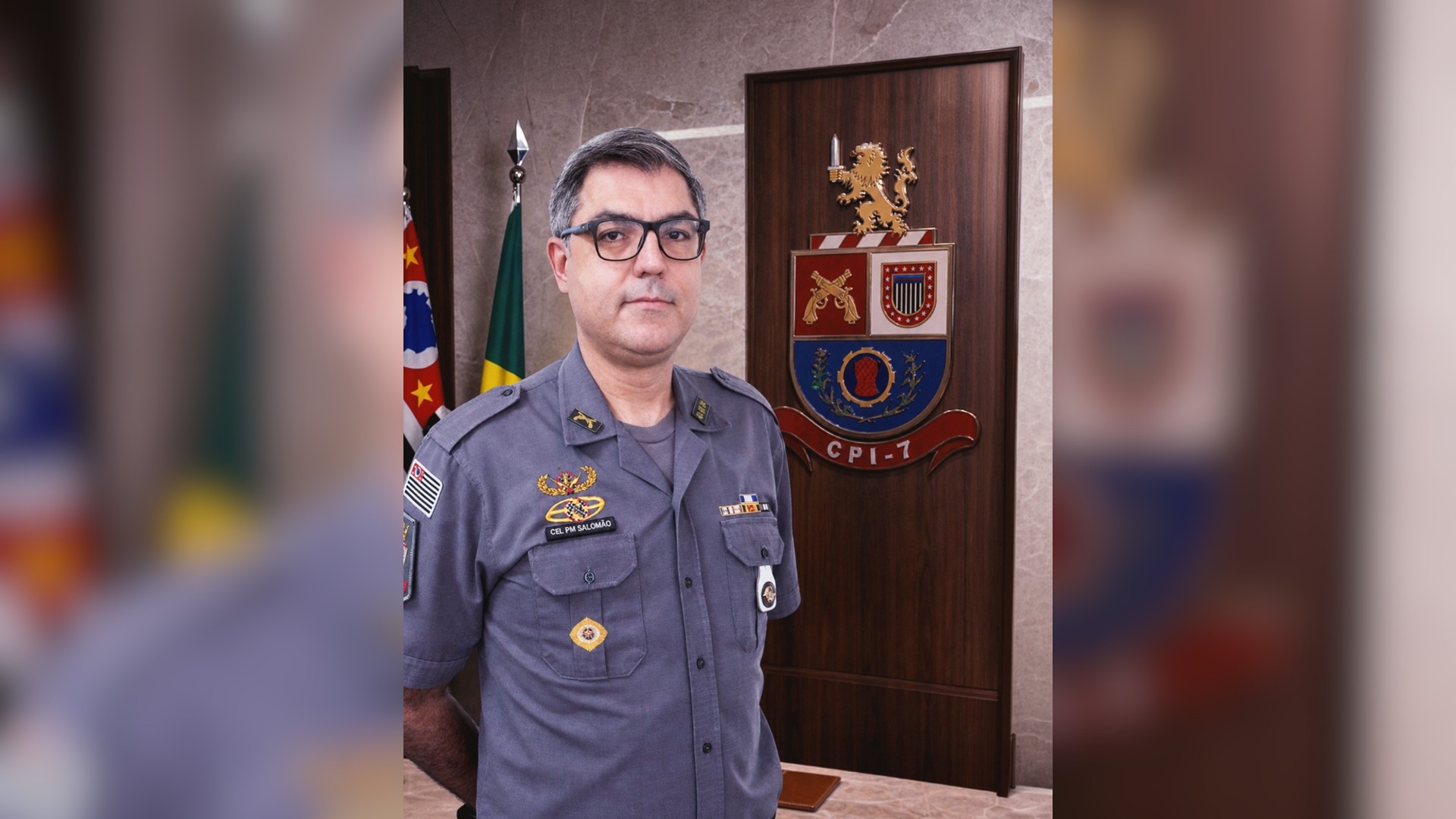 Coronel Salomão assume o Comando de Policiamento do Interior-7