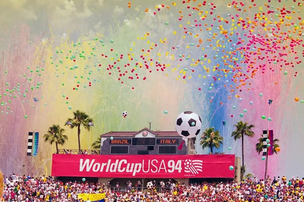 A Copa do Mundo de 1994 impulsionou o futebol nos Estados Unidos — Foto: Getty Images via BBC