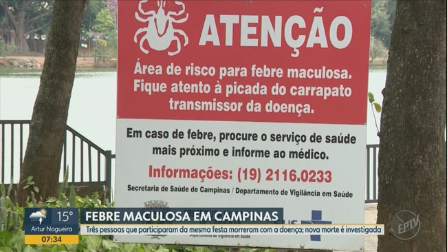 Jovem que foi a festa em Campinas morre com suspeita de maculosa; 3 morreram aps evento