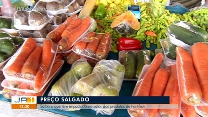 Especialista explica o que tem afetado o preço das hortaliças no estado