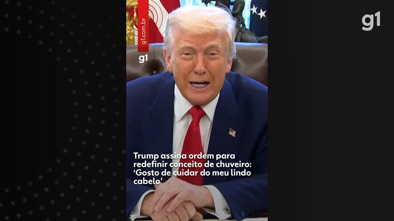 É #FAKE foto de Trump mostrando suposta carta a Epstein com desenho de mulher nua; trata-se de montagem