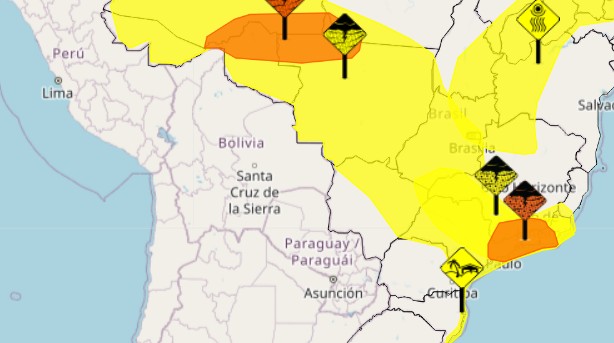 Entenda por que Piracicaba e região estão em alerta para temporais e ventos de até 60 km/h