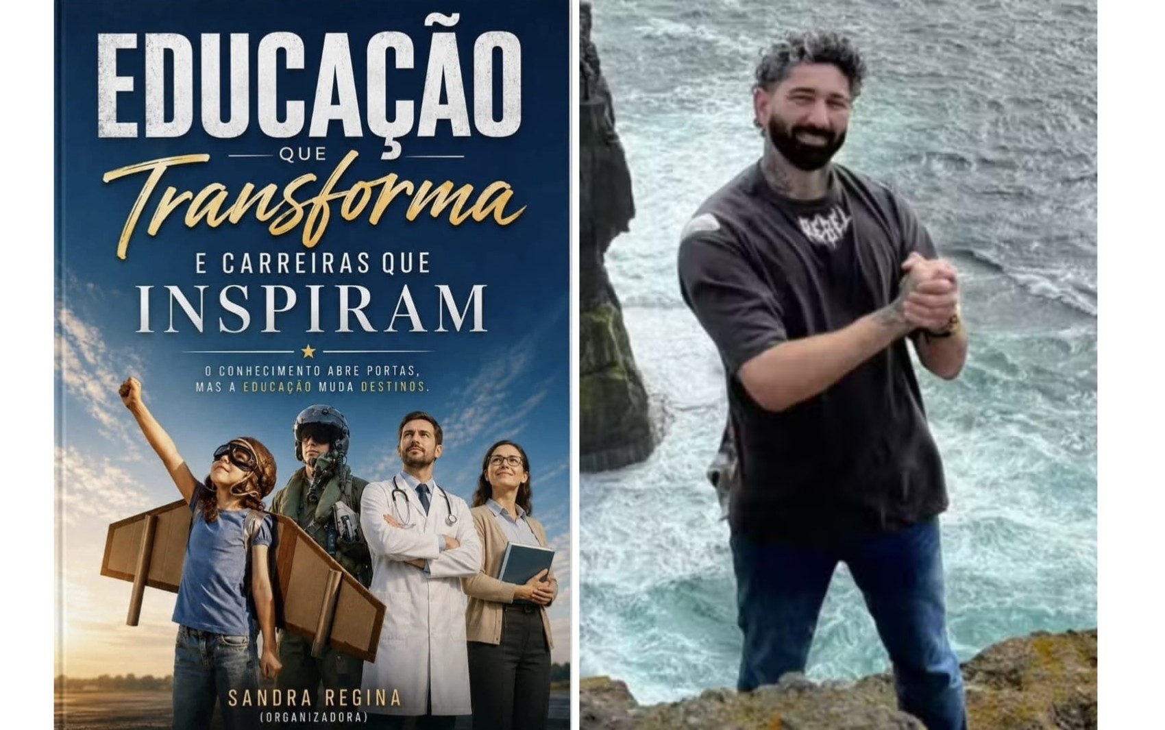 Ex-jogador que morreu na Irlanda deixa em livro capítulo sobre superação, propósito e recomeço