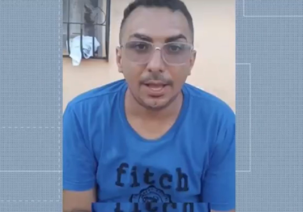 Pedro Lopes Oliveira Filho, de 37 anos, foi morto a tiros na noite dessa segunda-feira (23) na cidade de Pio XII — Foto: Reprodução/TV Mirante