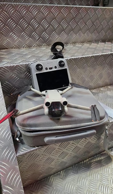 Drone não autorizado é identificado e apreendido por forças de segurança durante o Rock in Rio