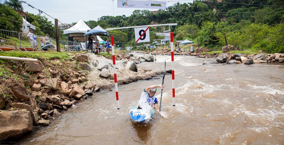 Competição de canoagem em Tomazina — Foto: Prefeitura de Tomazina