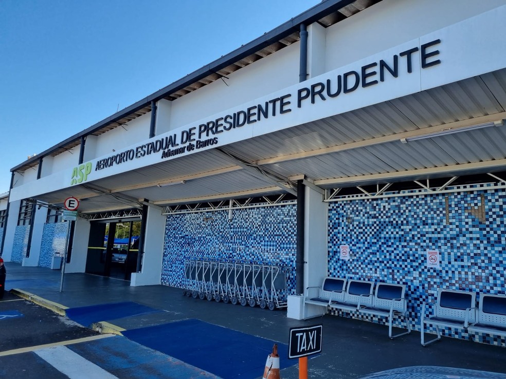 Aeroporto Estadual de Presidente Prudente (SP) — Foto: Rodrigo Marinelli/g1