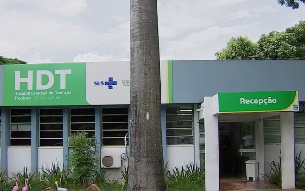 HDT receberá casos suspeitos e confirmados - se houver necessidade - do coronavírus em Goiás — Foto: Reprodução/TV Anhanguera