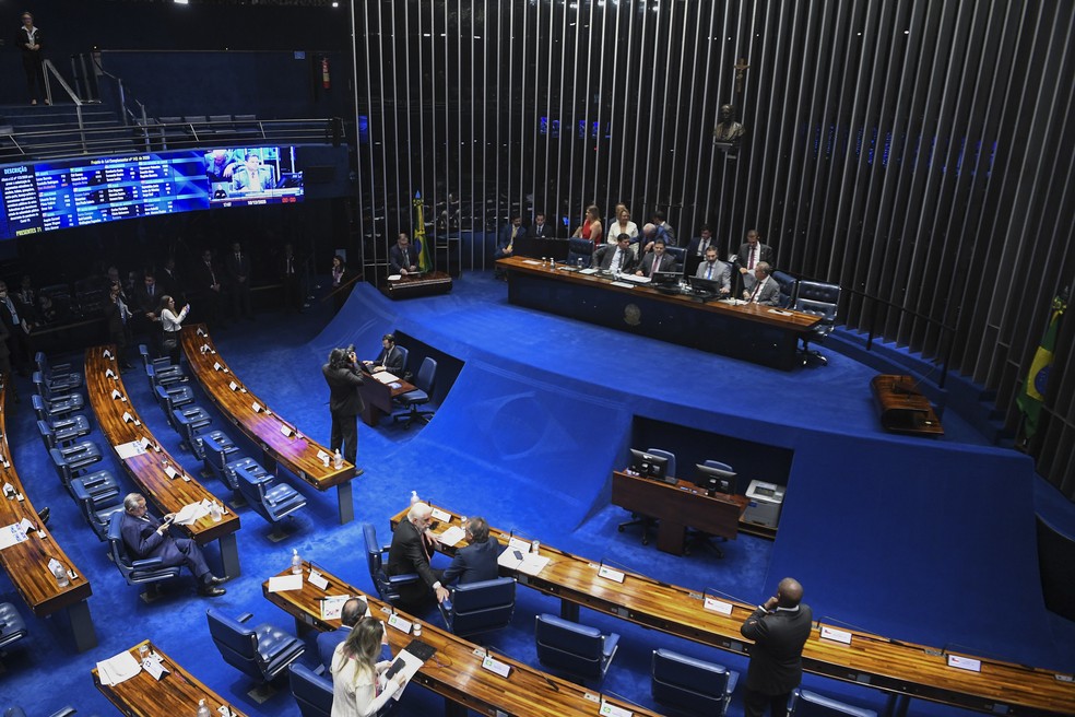 Plenário do Senado — Foto: Jonas Pereira/Agência Senado