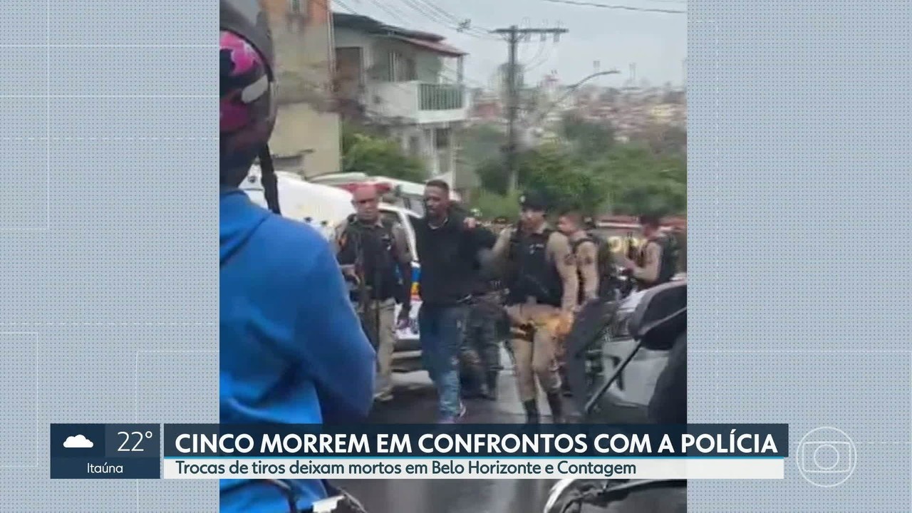 Grande BH registra cinco mortes em ações policiais entre sexta-feira e domingo