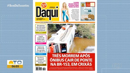 Confira o que é destaque no Jornal Daqui