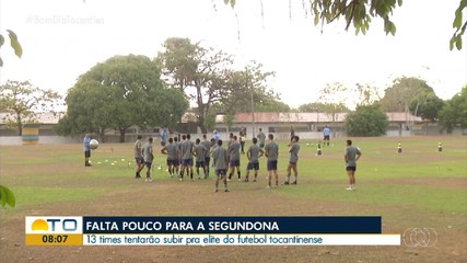 Times se preparam para disputar 2ª divisão do Campeonato Tocantinense