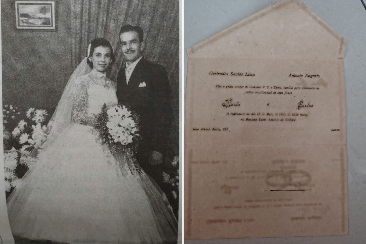 Casal santista celebra Dia dos Namorados após 70 anos de união: 'Eterno namoro'
