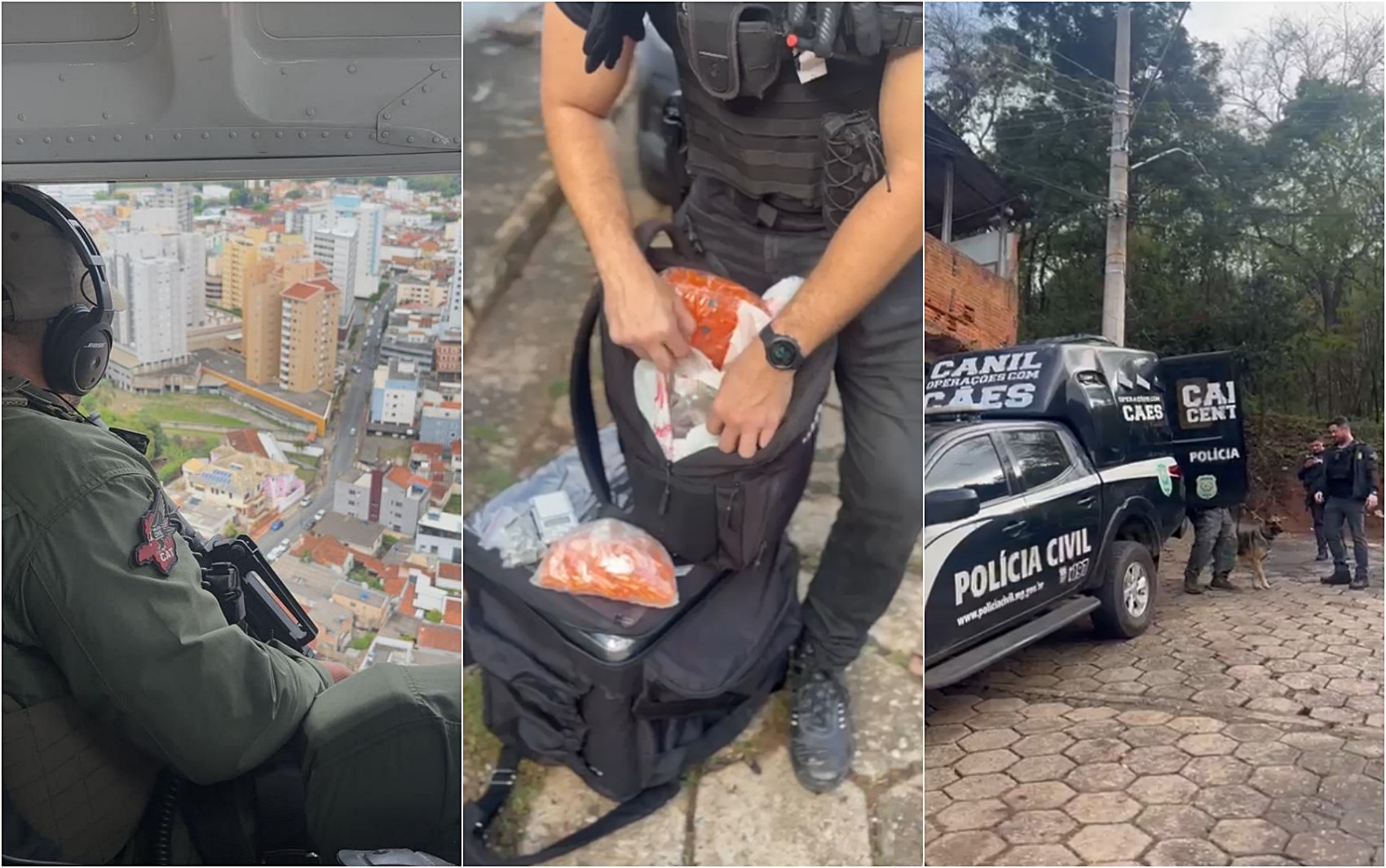 Treze suspeitos são presos em operação contra tráfico e organização criminosa em MG e SP