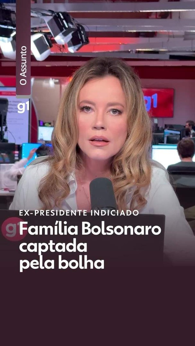 Família Bolsonaro captada pela bolha