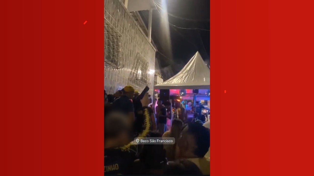 Jovem é flagrado exibindo arma durante festa na Zona Sul de Manaus; VÍDEO