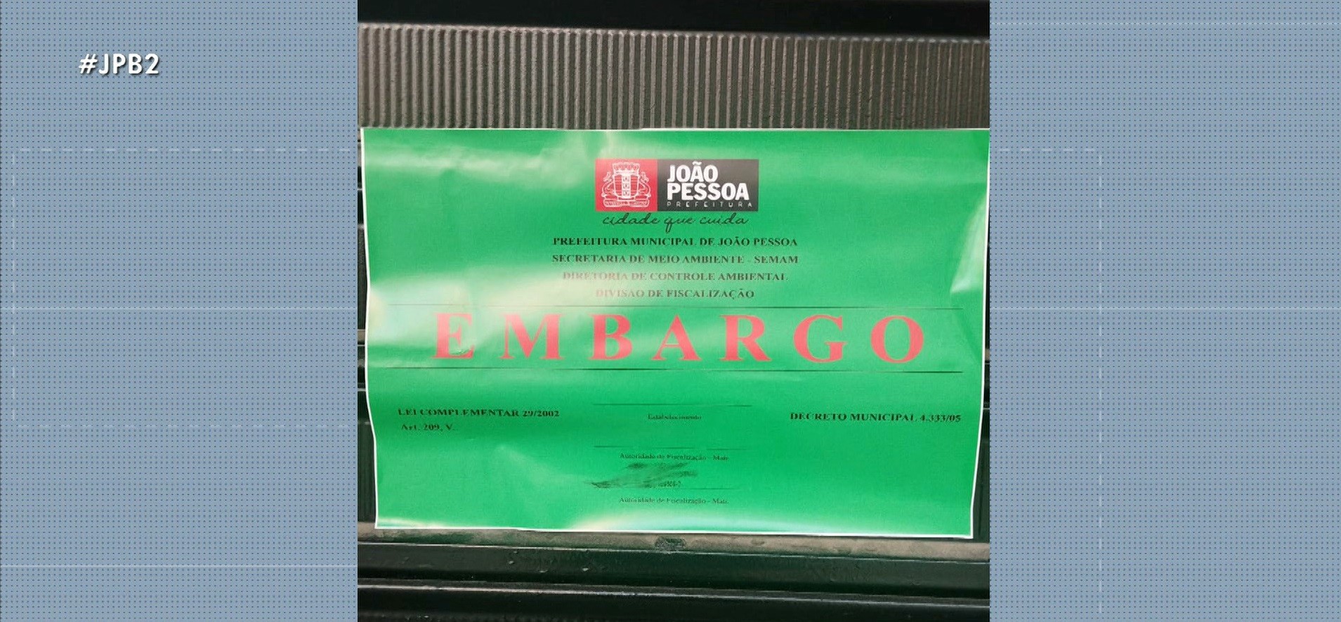 Boate é interditada por falta de licença ambiental nos Bancários, em João Pessoa