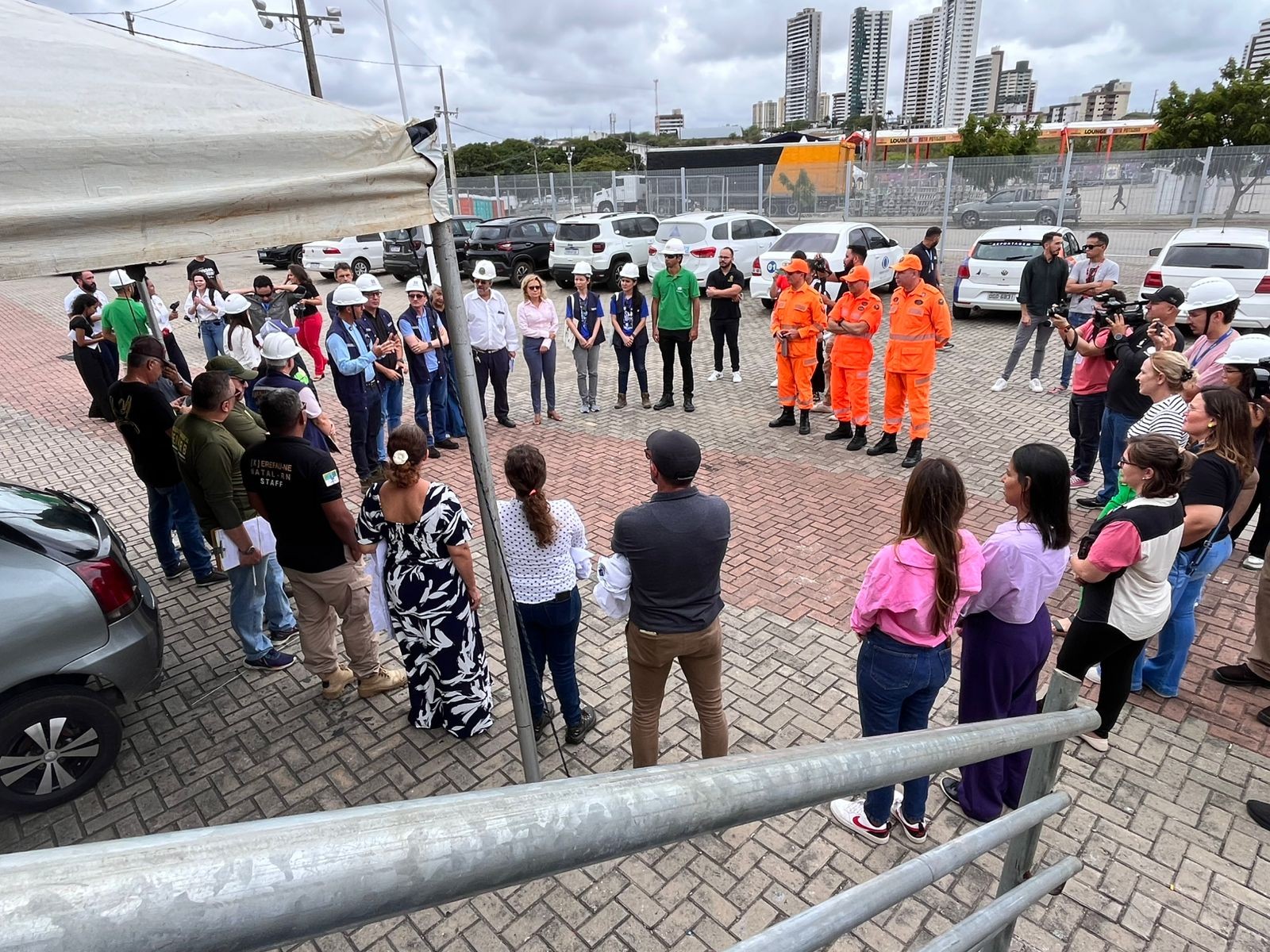 Corpo de Bombeiros e Crea realizam vistoria na estrutura do Carnatal 2024