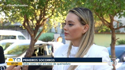 Saiba quais o primeiros socorros em caso de queimaduras