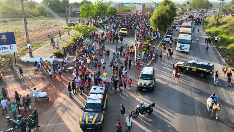 Trechos da BR-222, em Vargem Grande, serão interditados durante a ‘Operação São Raimundo dos Mulundus’; veja os locais 