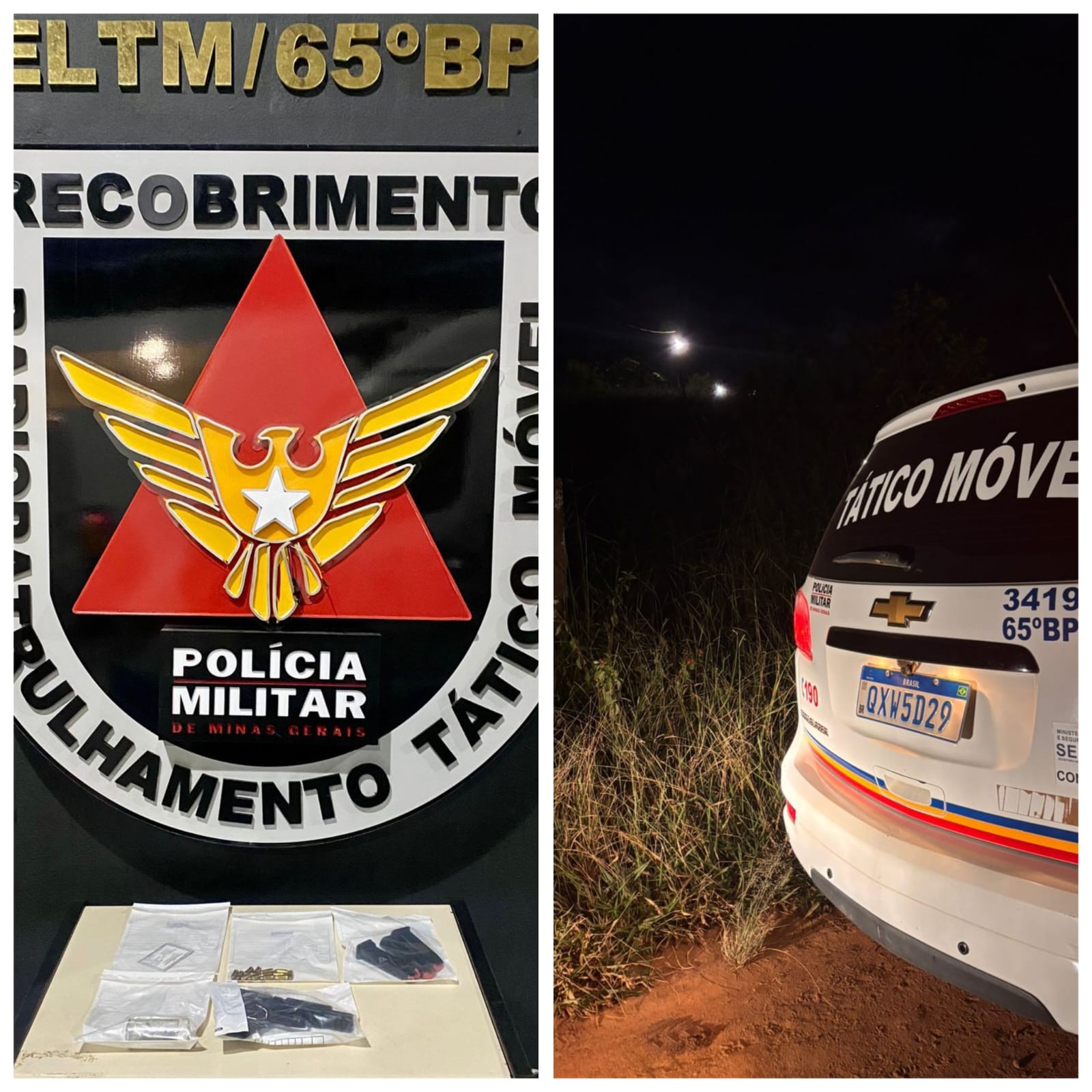 Homem é preso com pistola após ameaçar o pai de 75 anos na zona rural de Materlândia