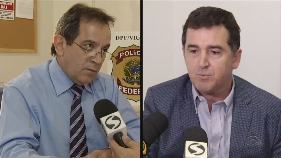 Delegados do RJ foram mortos em Florianópolis  — Foto: Reprodução/RBS TV