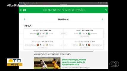 Confira os finalistas da grande final da Segundona Tocantinense