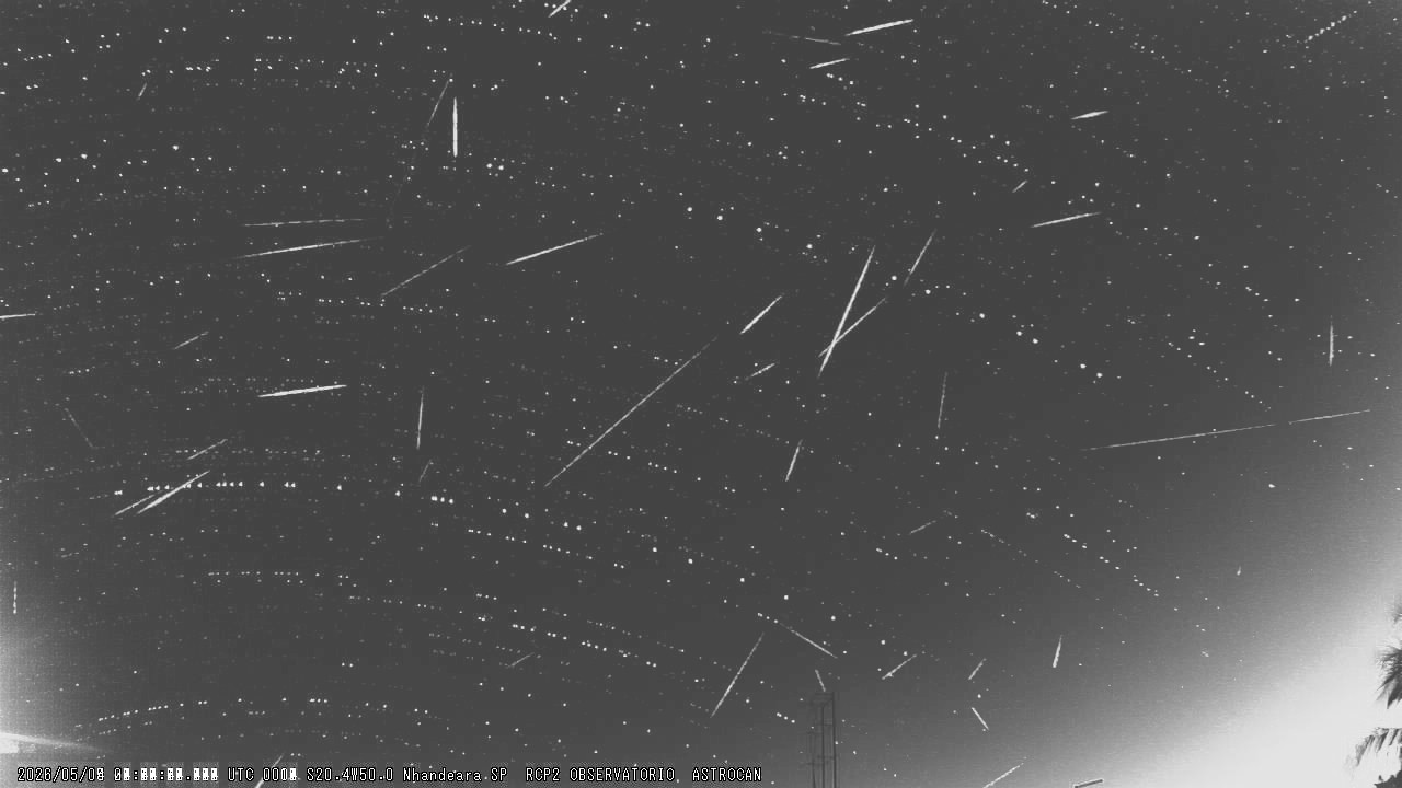 Eta Aquáridas: prepare-se para a chuva de meteoros no Brasil!
