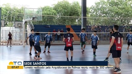 Arquidiocese de Palmas realiza competições e reúne mais de 300 jovens