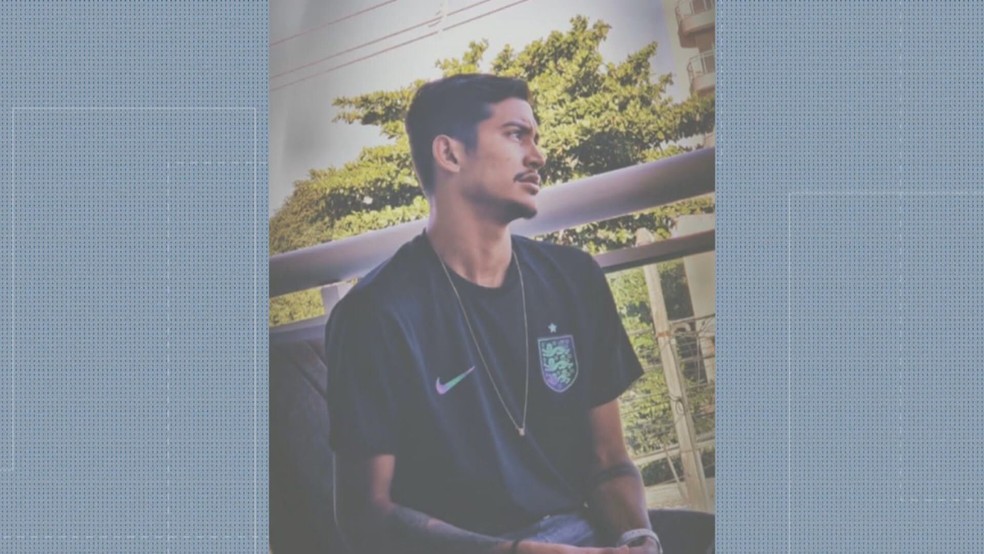 Luís Felipe, filho de Antônia, foi morto ao sair de um lual no Aterro do Flamengo — Foto: Reprodução/ TV Globo