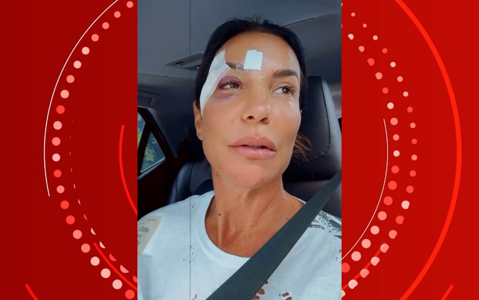 Ivete Sangalo recebeu alta médica nesta quinta-feira (26), em Salvador — Foto: Redes sociais